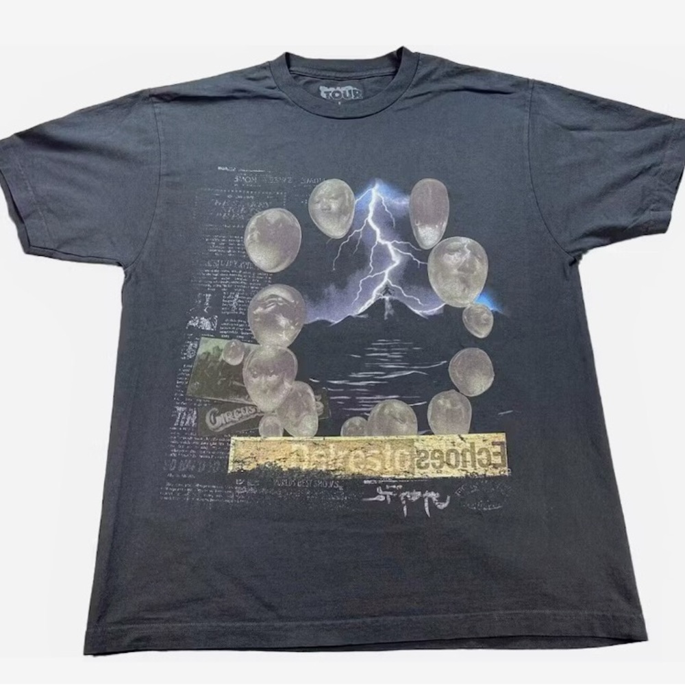 Travis Scott Euro Tour Utopia Echoes Circus Maximus Tee